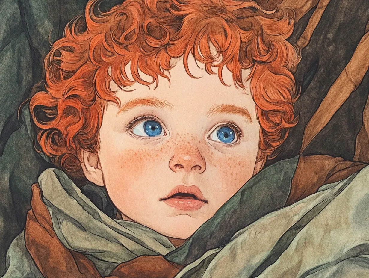 Hallas (as a Child)